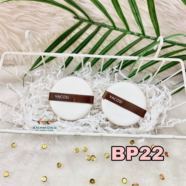 Bông phấn cushion BP22 Vacosi mềm mịn / Mút trang điểm phấn nước cushion Hàn Quốc |Bông đánh phấn nước Vacosi PU06