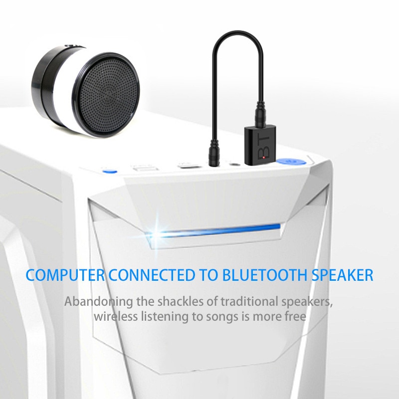 Usb Bluetooth 5.0 Chuyển Đổi Âm Thanh Aux Rca Usb 3.5mm Đa Năng Chuyên Nghiệp Dành Cho Tv / Máy Tính / Xe Hơi