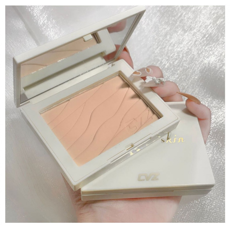 [Hàng mới về] Phấn phủ dạng nén CVZ kiểm soát dầu chống mồ hôi không trang điểm