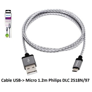 Cáp sạc và truyền dữ liệu dành cho đt android philips dlc 2518g/97 2518n/97
