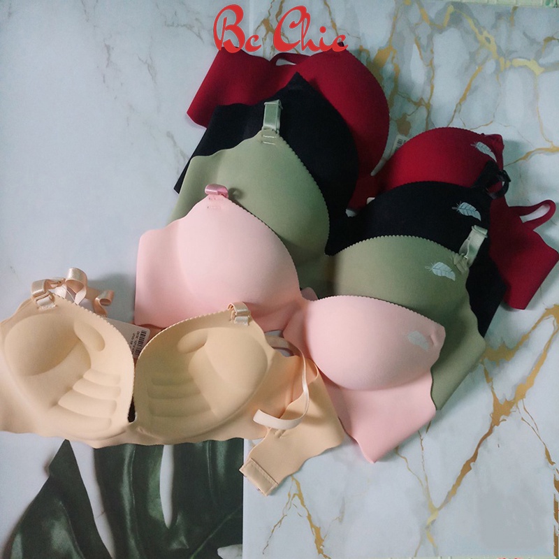 Áo Lót Su Muối Tiêu Hình Chiếc Lá Foycoy, Áo Ngực Su Đẹp - Hàng Loại 1 BC_CHIC LINGERIE
