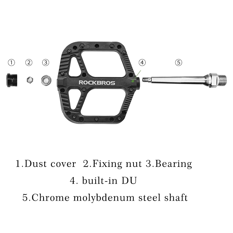 ROCKBROS Cặp Pê Đan Xe Đạp Leo Núi Cao Cấp