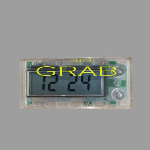 Đồng hồ báo giờ gắn đồng hồ tốc độ xe Vespa LX - Móc treo đồ Titan cho xe máy - SPG-DG283-517