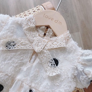 Váy Chấm Bi Ren
