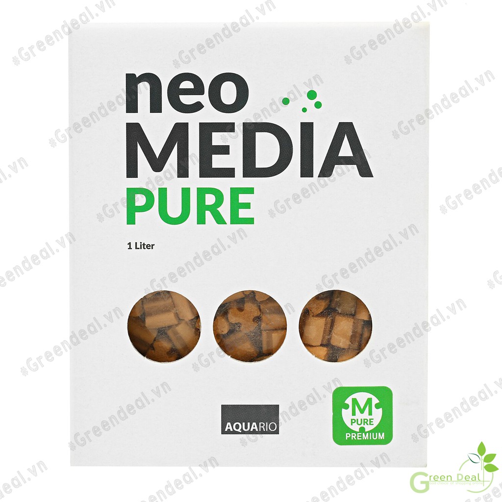 AQUARIO - Neo Media Pure Premium (Hộp 1 Lít) | Vật liệu lọc cao cấp hồ cá thủy sinh