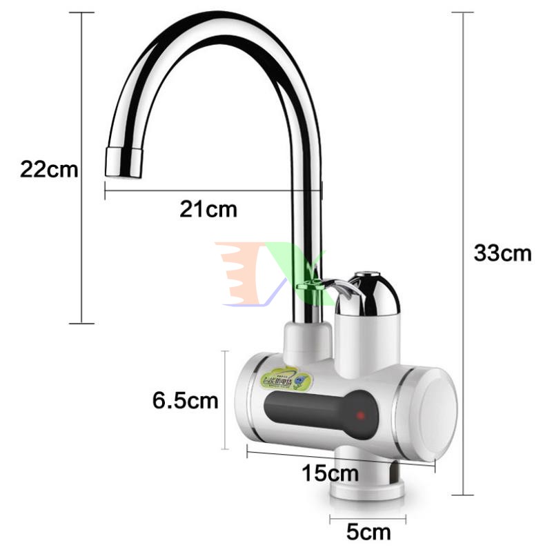 Vòi nóng lạnh trực tiếp cao cấp dạng đứng - ngang Mẫu mới 2020 Bảo hành uy tín 12 tháng các lỗi do nhà sản xuất