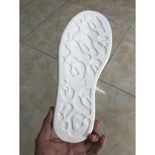 Giày thể thao SNEAKER MC đen gót nhung mịn