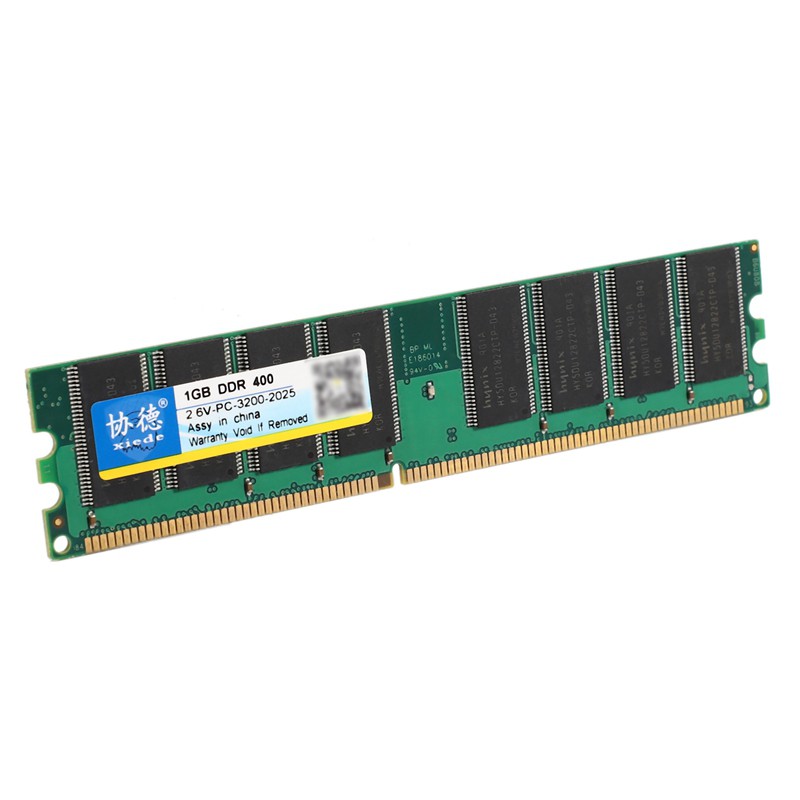 Ram Ddr 400 1gb Pc-3200 Ddr1 184pin Dimm 400mhz Cho Amd X004 | BigBuy360 - bigbuy360.vn
