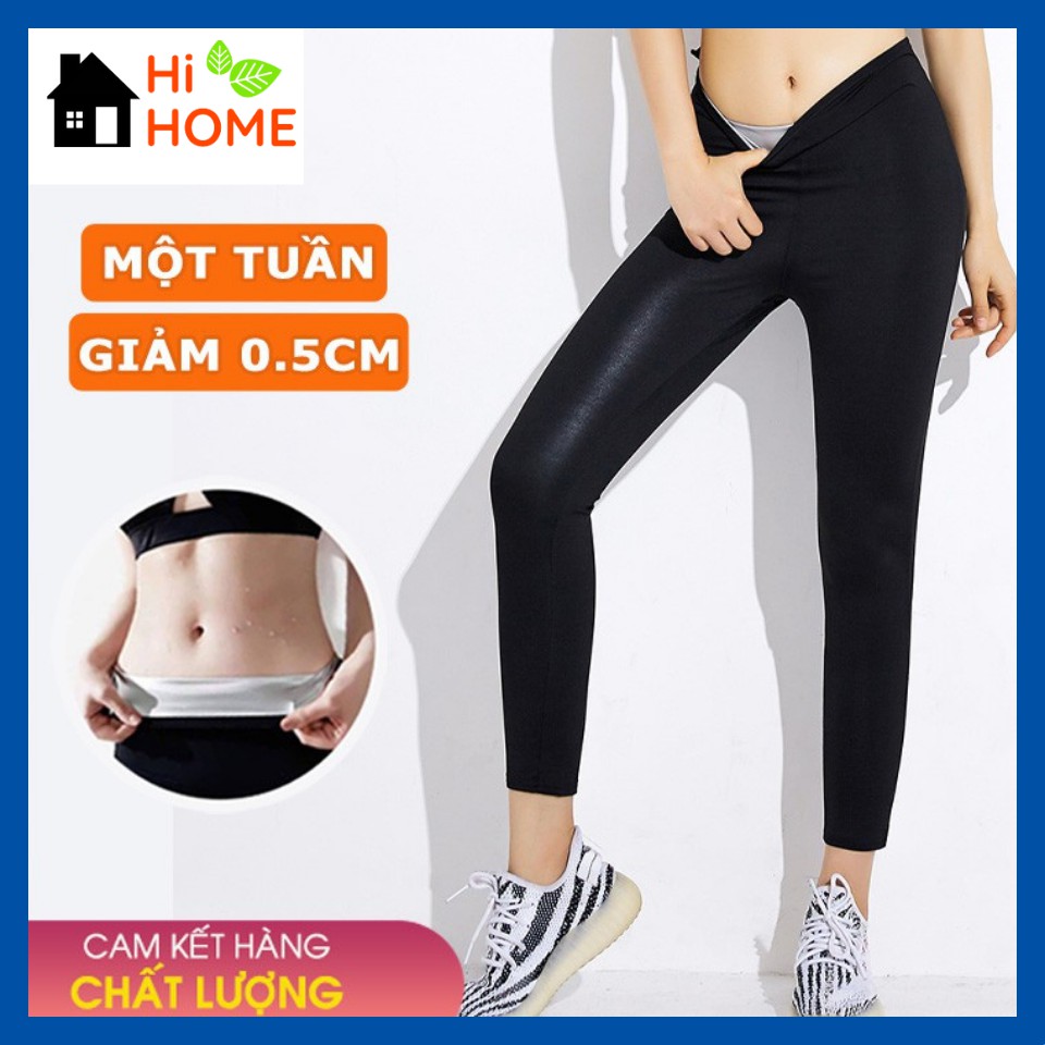[Cỡ Dài] Quần legging, quần tập định hình, tan mỡ, giảm cân BORN UNCOMMON, kích thích đổ mồ hôi, giảm cân nhanh chóng