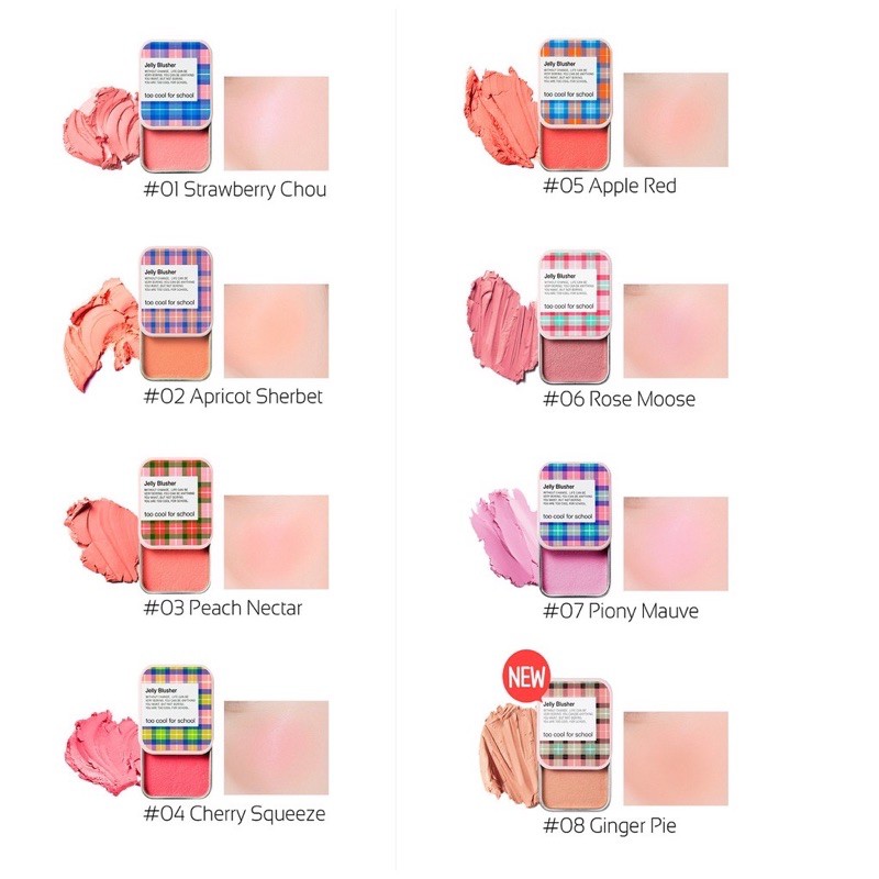 Phấn Má Dạng Thạch TOO COOL FOR SCHOOL JELLY BLUSHER | BigBuy360 - bigbuy360.vn