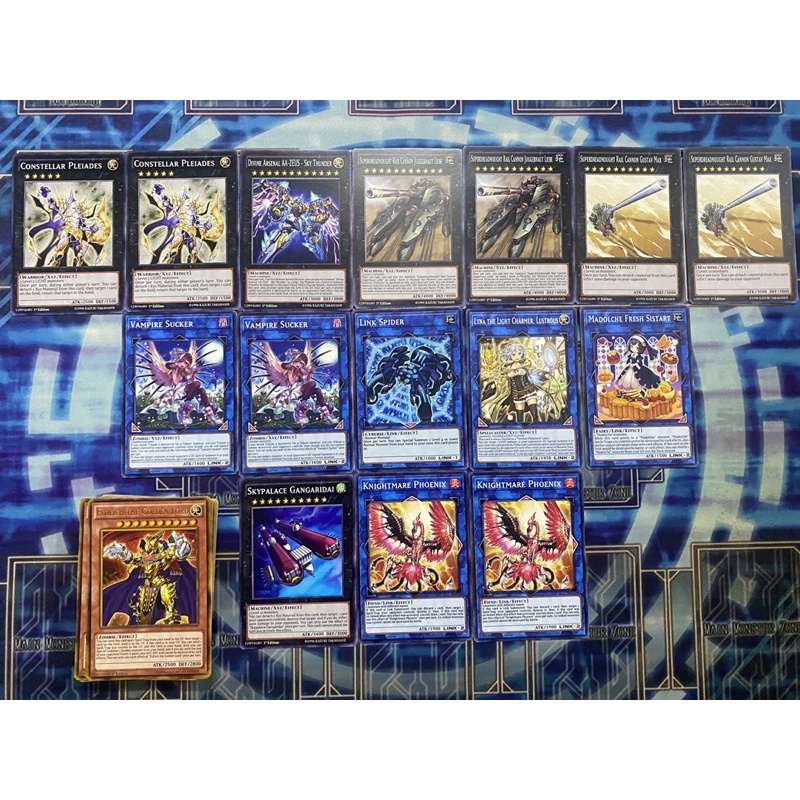 Bộ bài in Eldlich Yugioh - 60 lá cả Extra deck - In 1 và 2 mặt