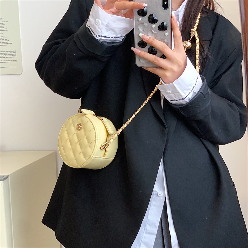 Túi Đeo Vai Mini Hình Tròn 2022 Thời Trang Cho Nữ