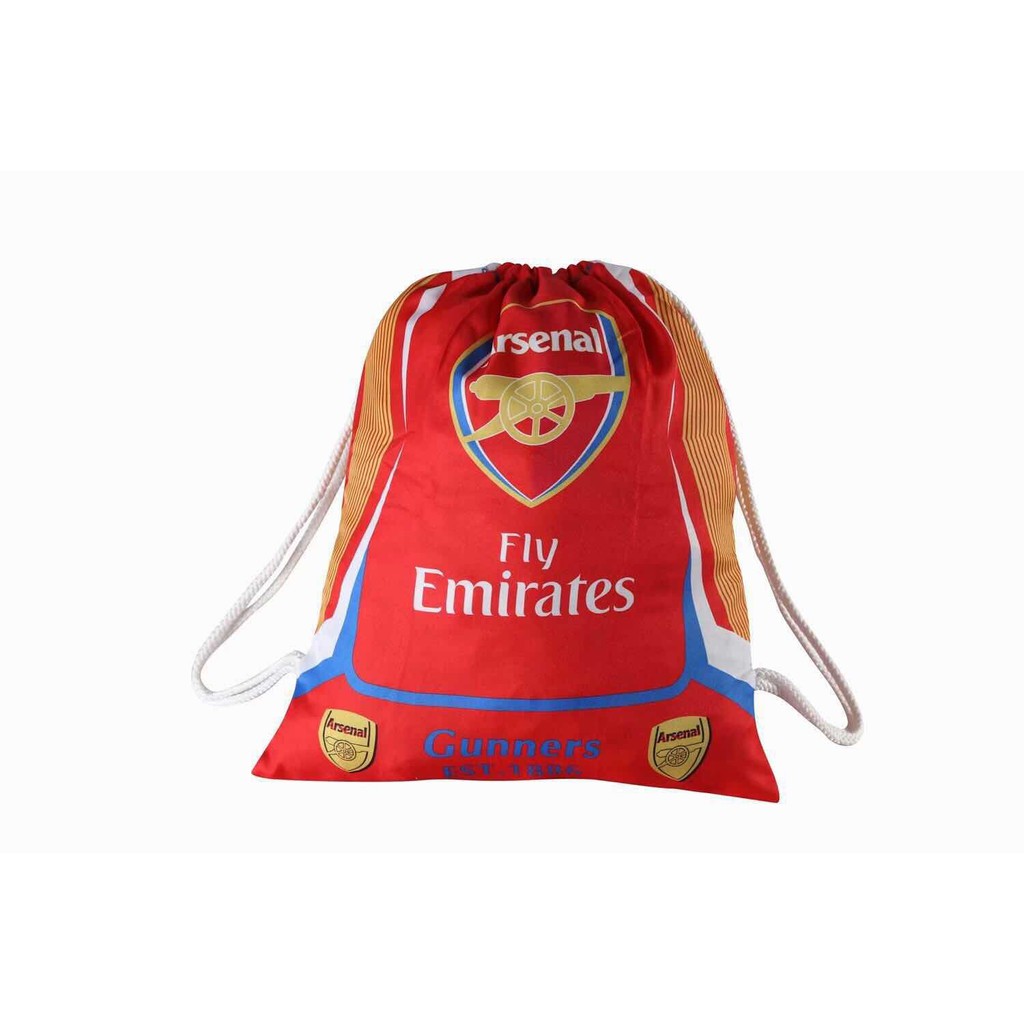 Túi Dây Rút Hình Logo Câu Lạc Bộ Bóng Đá Real Madrid/ Barcelona/Liverpool/Manchester United/ Manchester City