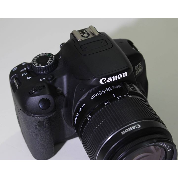 Máy Ảnh Canon 650D kèm lens 18-55 Is II(cảm ứng)