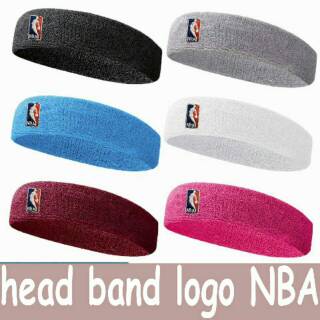 Băng Đô Cài Tóc Thêu logo nba Nhập Khẩu Nguyên Bản
