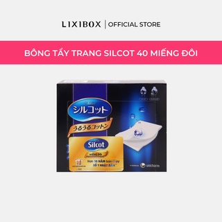 [HB Gift] Bông Tẩy Trang Silcot Miếng Đôi