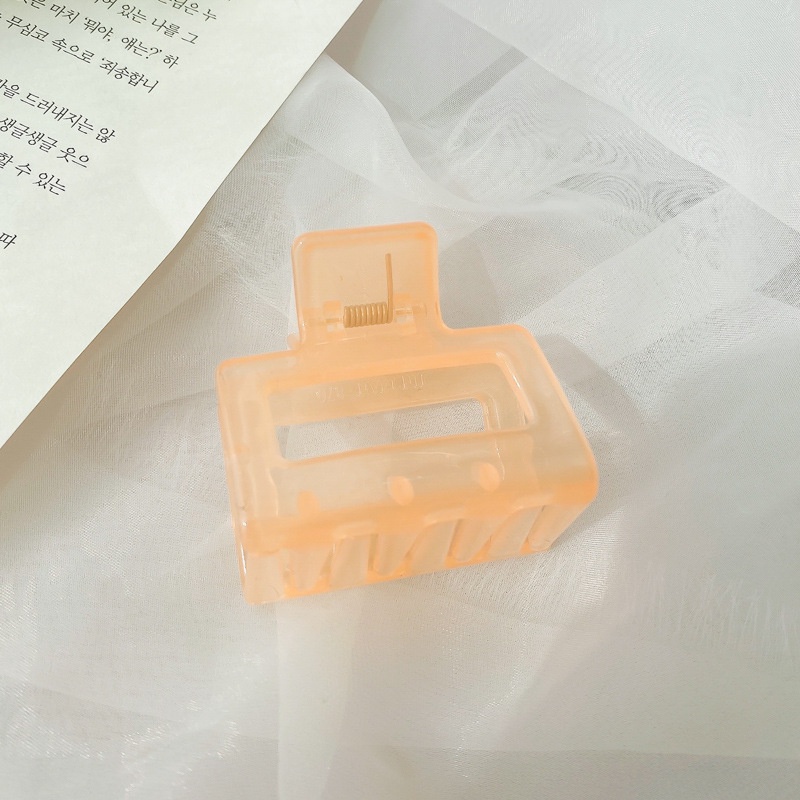 (MớI) Kẹp TóC Acrylic MàU Trơn