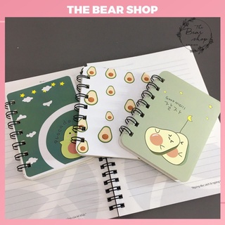 Sổ Tay Ghi Chép- Handmade- Cute Mini khổ A7 Có Dòng Kẻ Nhiều Mẫu Siêu Cute
