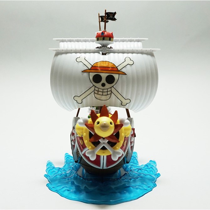 Mô Hình Tàu Thousand Sunny Của Băng Mũ Rơm One Piece Chất Liệu Nhựa PVC Cao Cấp Bền Đẹp Kích Thước 13x13x9cm