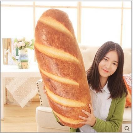 [CHUYÊN SỈ GIÁ SỐC] GẤU BÔNG HÌNH BÁNH MÌ 3D SIÊU THẬT ( NHIỀU SIZE)