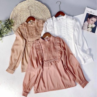 Sơ mi tơ bèo ngực ( giá sale)