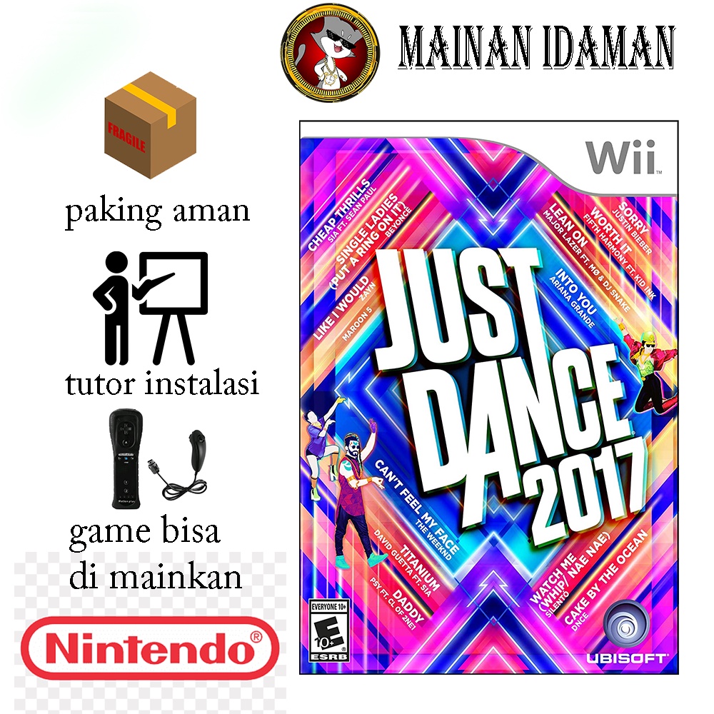 Máy Chơi Game Nintendo Wii Just Dance 2017