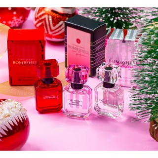 Set nước hoa Victoria mini: Nguyên set 3 lọ Bomshell đình đám, mỗi lọ 7.5ml