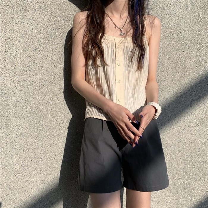 Áo Kiểu Xếp Ly Dáng Rộng Phong Cách Hàn Quốc Đơn Giản 43053 | BigBuy360 - bigbuy360.vn