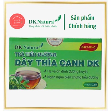 [CHÍNH HÃNG] TRÀ TÚI LỌC DÂY THÌA CANH DK - DK NATURA