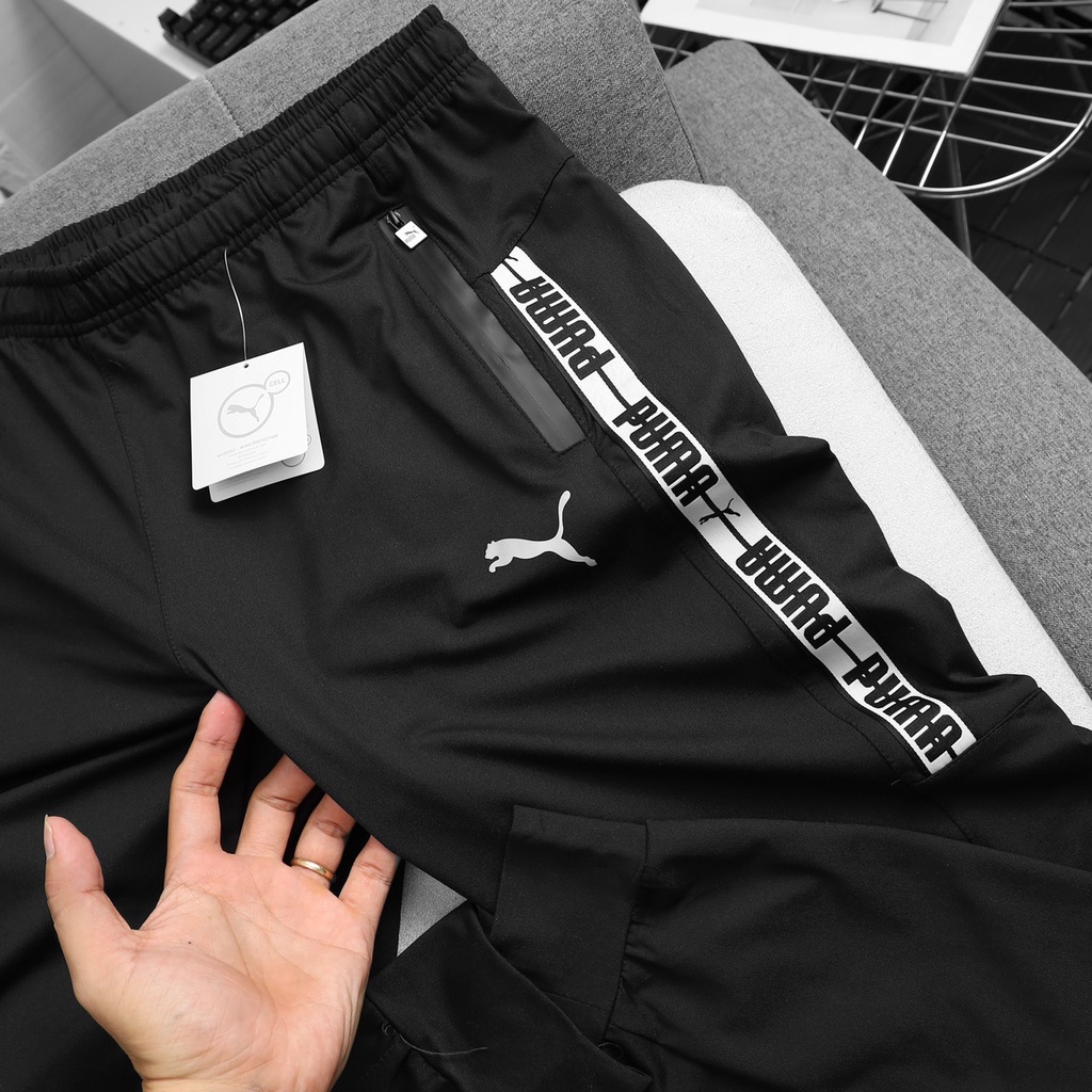 Quần thể thao nam dài quần jogger gym yoga cao cấp bigsize xuất khẩu QCTNA