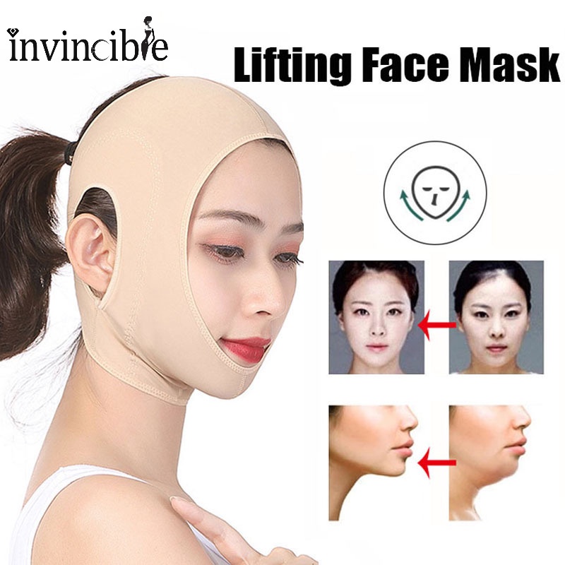 Mặt Nạ Vải Co Giãn Thoáng Khí Chống Nếp Nhăn Nâng Cơ Mặt