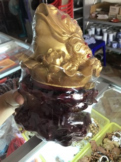 Thiềm thừ có đế xoay ( cóc ba chân - cóc chiêu tài )