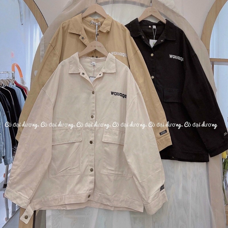 Áo Kaki Bomber R Và Won From Rộng Siêu Đẹp Mặc thoải Mái Unisex