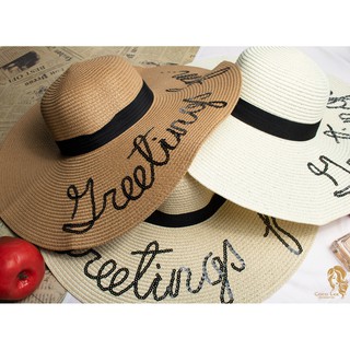 (Ảnh chụp thật có logo) Nón cối rộng vành đi biển