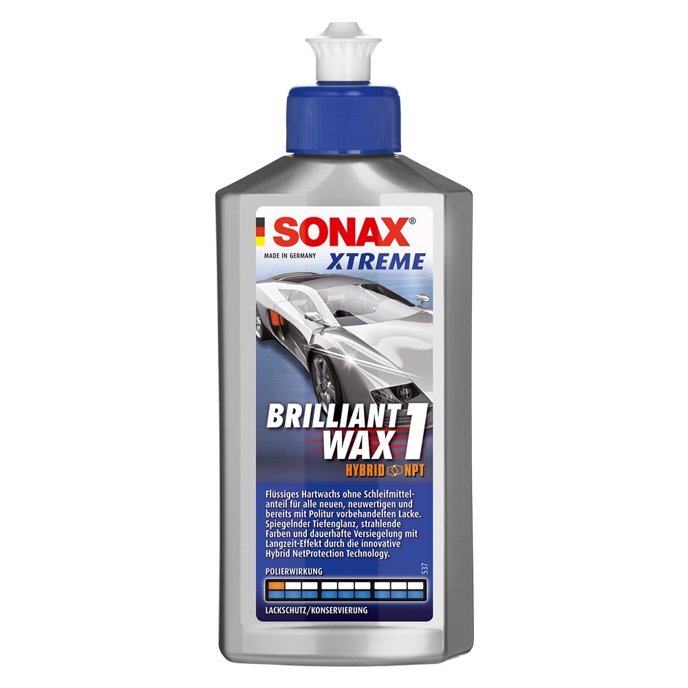 Dung Dịch Đánh Bóng Sơn Xe Sonax Wax 1 201100