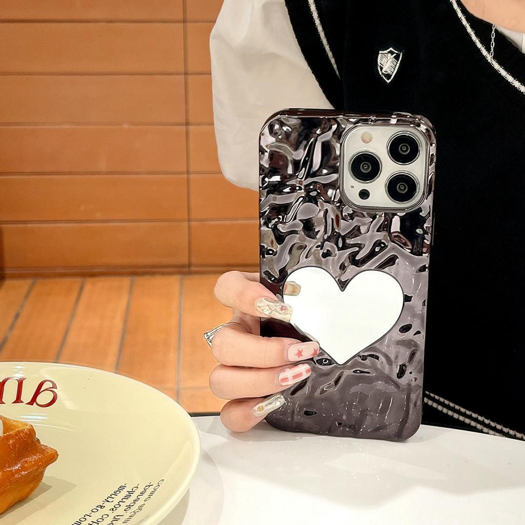 Ốp Điện Thoại Họa Tiết Trái Tim Cho iphone 14 pro max 13 Proax 12 pro max 11 pro max xs max 13 romax