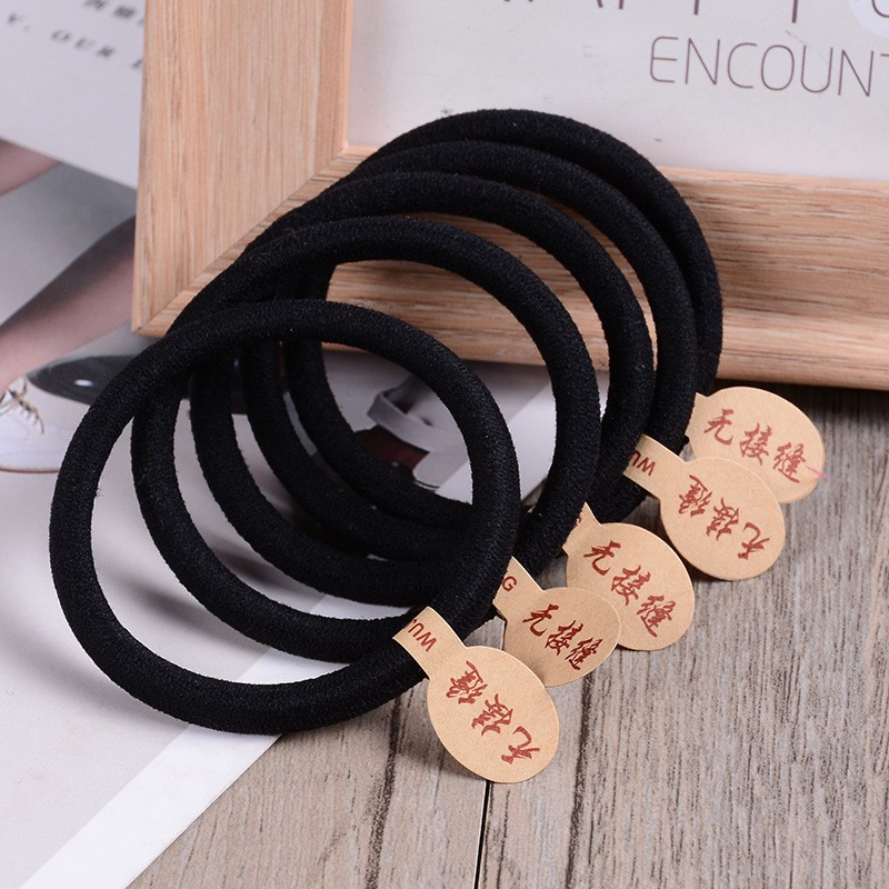Dây Buộc Tóc Hàn Quốc Bằng Len Dày Co Giãn Phong Cách Hàn Quốc Dành Cho Nữ