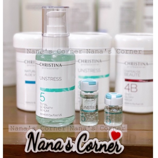 Serum Phục Hồi Da Đỉnh Cao Christina Unstress Total Serenity