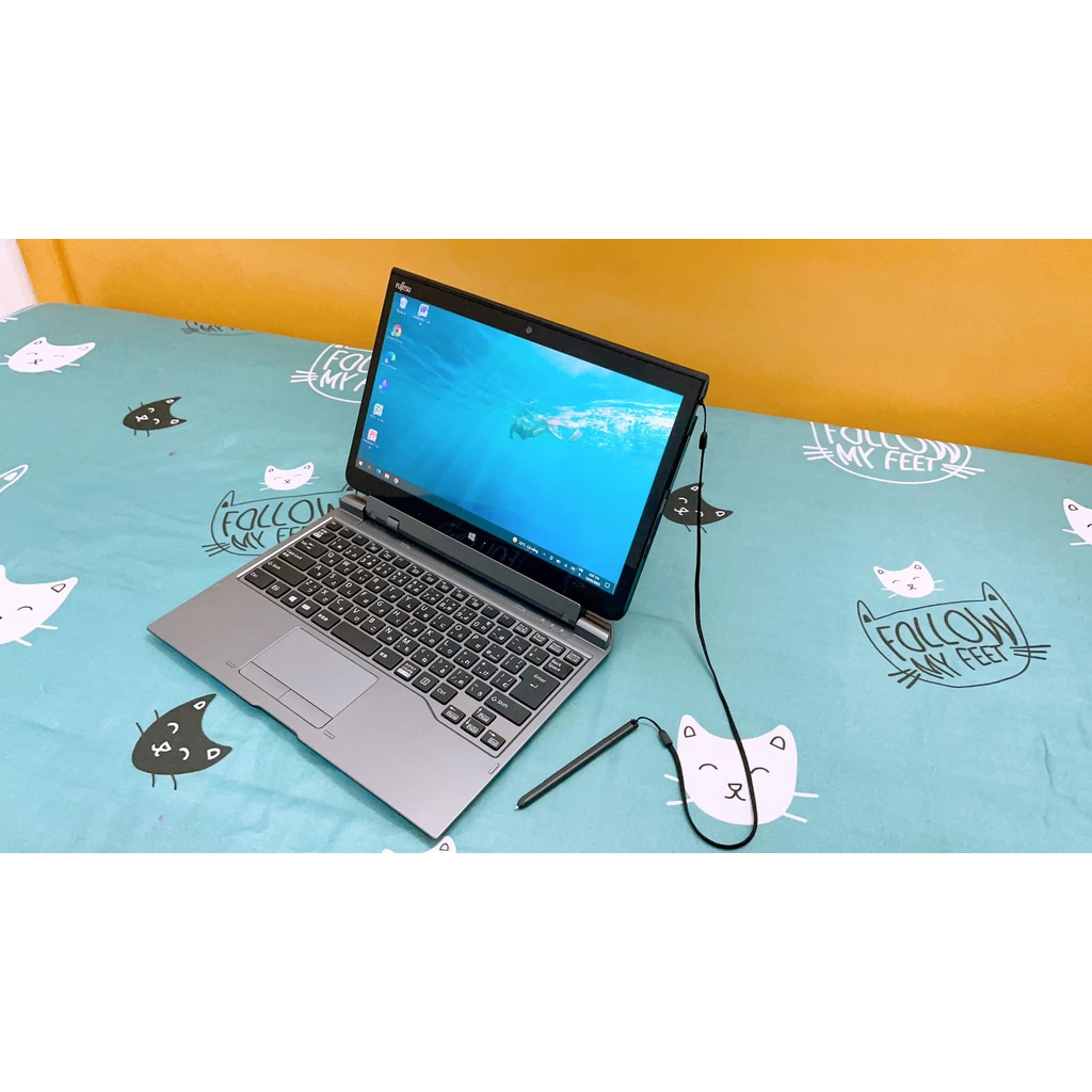 Fujitsu Q736 Máy tính bảng window cấu hình laptop cảm ứng bút viết siêu nhạy