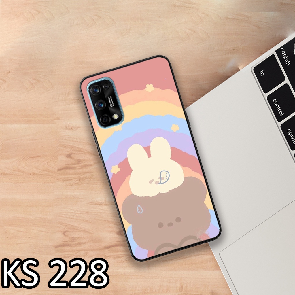 [FreeShip ExTra] Ốp lưng Realme 7/Realme 7i/Realme 7 Pro/Realme 8/Realme 8 Pro/Realme 9i in hình gấu dễ thương