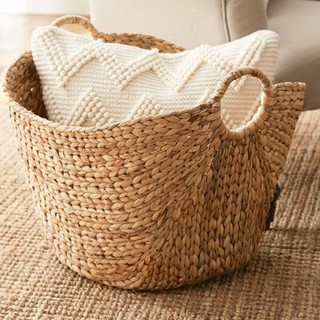 Giỏ đựng đồ lục bình dáng thuyền size lớn nhất