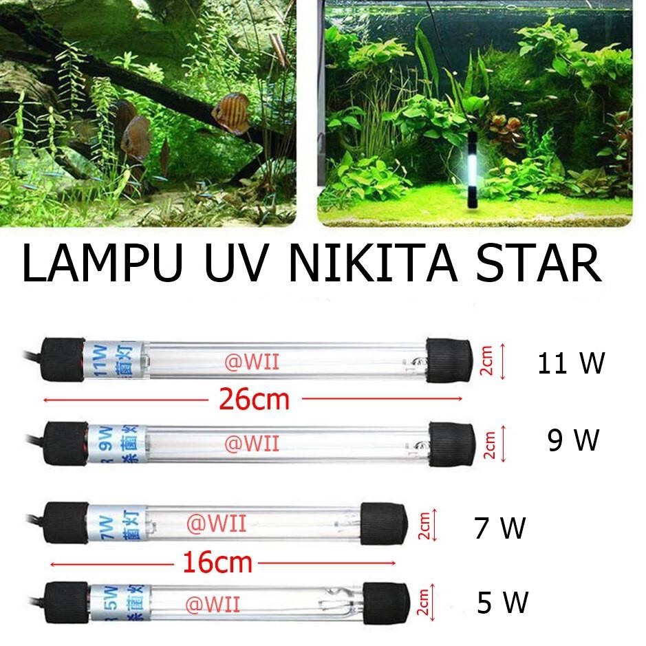 Đèn Led Uv 5 7 9 11 Watt Tia Cực Tím Trang Trí Bể Cá