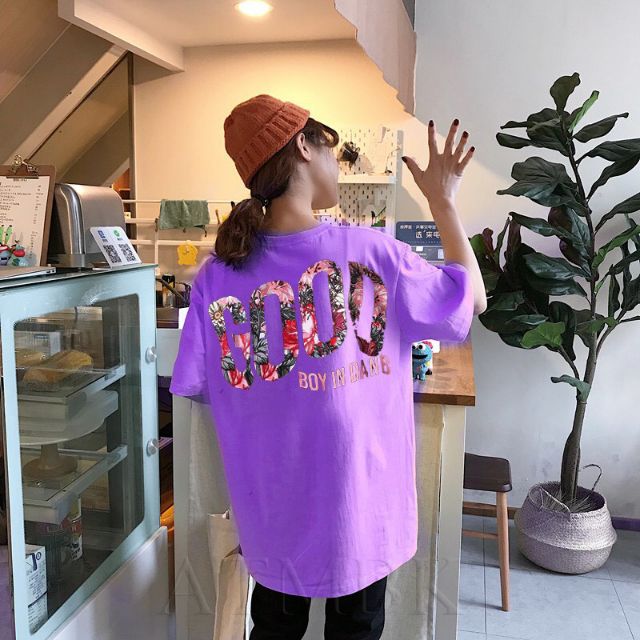 Áo thun tay lỡ unisex good