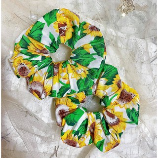 SCRUNCHIE/CỘT TÓC HÌNH HOA HƯỚNG DƯƠNG SIÊU XINH