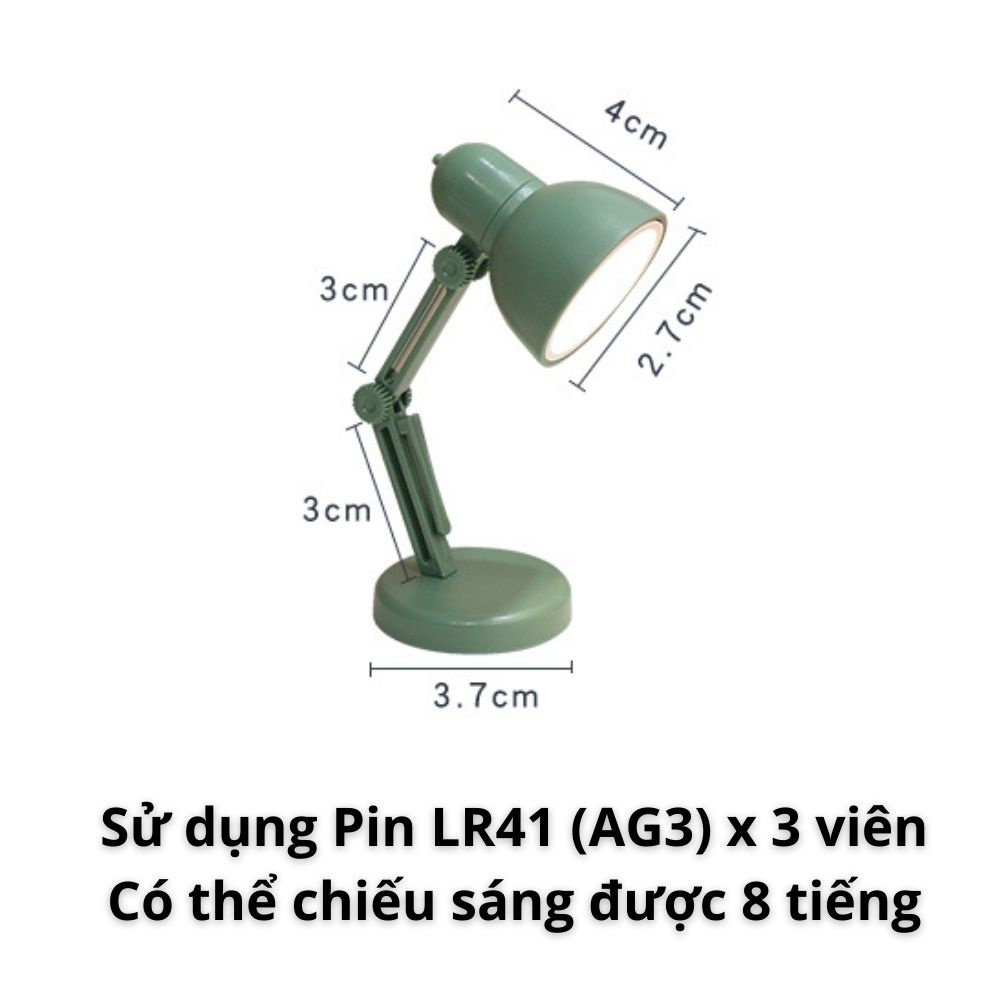 ĐÈN BÀN MINI DÙNG TRANG TRÍ, ĐỌC SÁCH LOẠI TRÒN