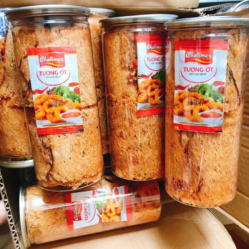 Khô Mực Cán Tẩm Vị 300g