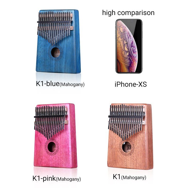 Đàn Kalimba 17 phím bằng gỗ phong cách châu Phi độc đáo