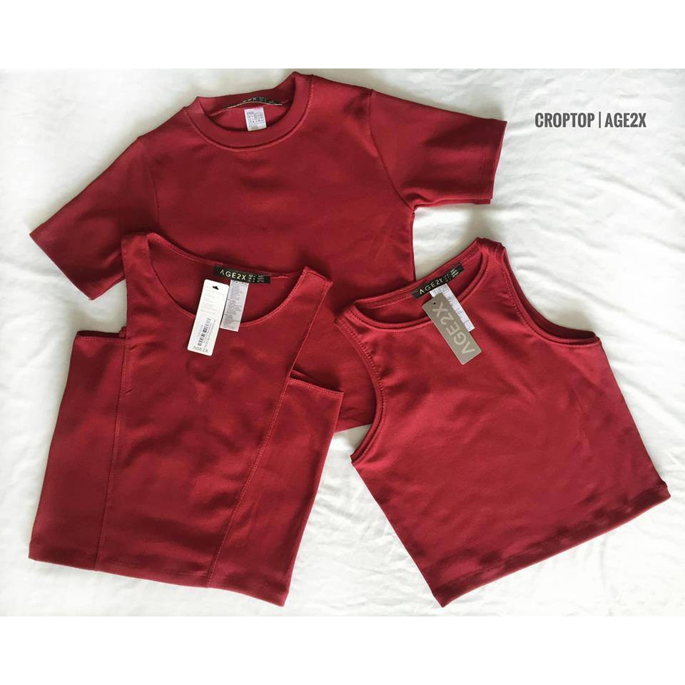 Áo Croptop Cutout AGE2X