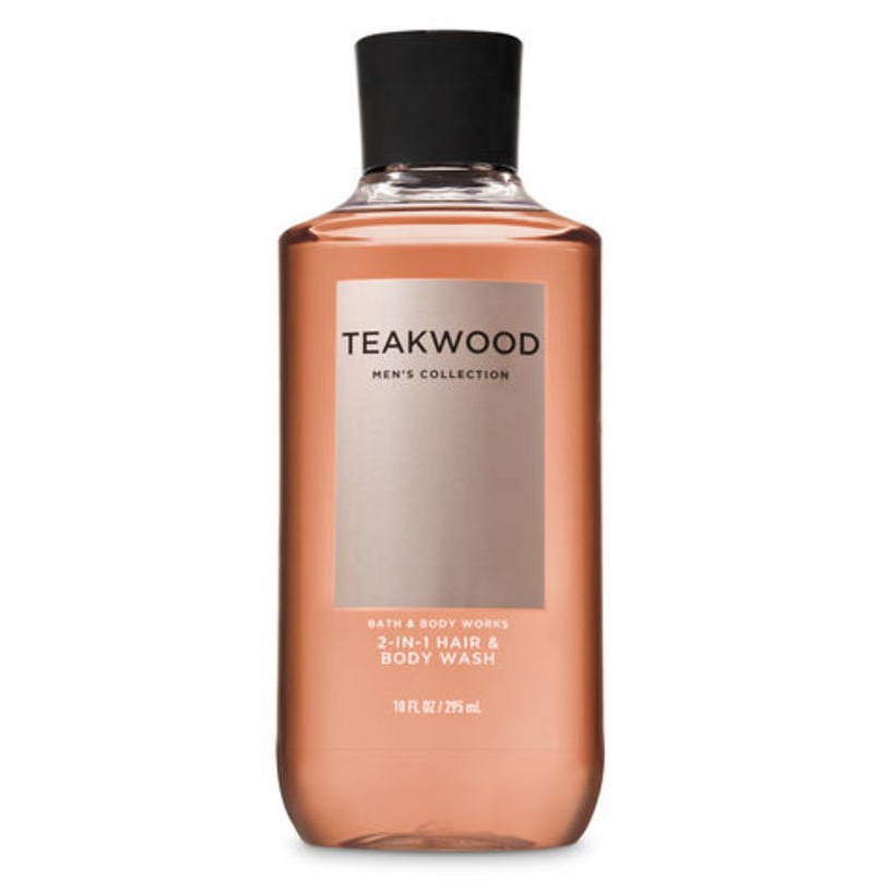 Sữa tắm gội nam Bath & Body Works - Teakwood (295mL)