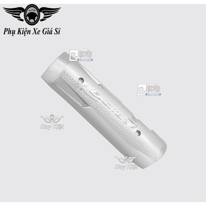 [Rẻ Vô Địch] - 3944 Ốp Pô Exciter 2015 ( 2015 - 2020 ) Xi Inox, Mạ Crom